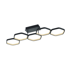 Trio Vigo antracit LED mennyezeti lámpa (TRI-R62055142) LED 1 izzós IP20 világítás