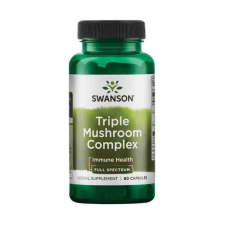 Triple Mushroom Complex 60 kapszula, Swanson vitamin és táplálékkiegészítő