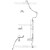 TRISCAN hidraulikus cső, kormányzás TRISCAN 8516 18001
