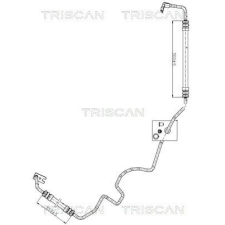 TRISCAN hidraulikus cső, kormányzás TRISCAN 8516 24001 autóalkatrész