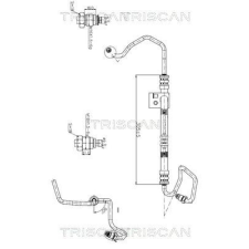 TRISCAN hidraulikus cső, kormányzás TRISCAN 8516 24003 autóalkatrész