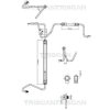 TRISCAN hidraulikus cső, kormányzás TRISCAN 8516 29020