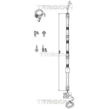 TRISCAN hidraulikus cső, kormányzás TRISCAN 8516 29038 autóalkatrész