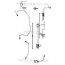 TRISCAN hidraulikus cső, kormányzás TRISCAN 8516 43001 autóalkatrész