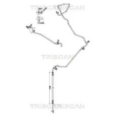 TRISCAN kis-/nagynyomású cső, klímaberendezés TRISCAN 9010 10006 autóalkatrész