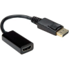 TRITON DisplayPort - HDMI adapter 0,15 m, fekete, Value 12.99.3138 (12.99.3138)