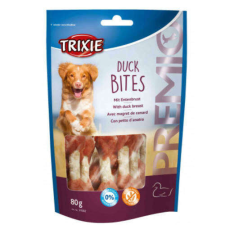Trixie 31592 Premio Duck Bites, 80g jutalomfalat kutyáknak