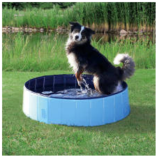 Trixie 39482 kutya medence 120x30cm, kék kutyafelszerelés