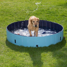  Trixie 39483 Dog Pool kutya medence 160x30cm Kék - Otthoni pancsolás Kedvencednek kutyafelszerelés