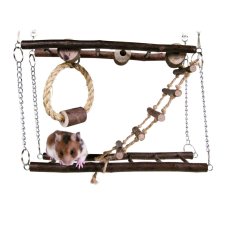 Trixie 61650 rágcsáló játék többféle játékkkal 27x17x7cm játék rágcsálóknak