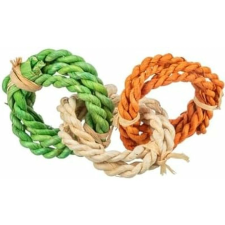 Trixie 61815 Rágcsáló Játék Kukoricalevélből Fűzőtt 3 Karika 6x15 cm (M0607340) játék kutyáknak