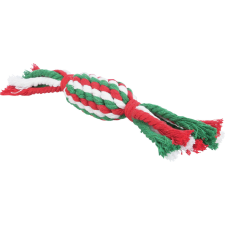 Trixie 92596 Xmas kutya játék fogselyem rágókötél cukorka forma 24 cm játék kutyáknak