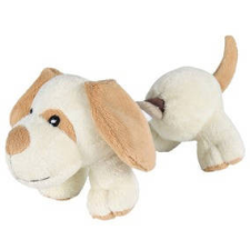 Trixie Animal with Rope | Plüss játék (kutya/elefánt) kutyák részére - 17 cm játék kutyáknak