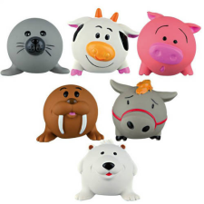 Trixie Ball Animals - latex játék (különböző figurák) kutyák részére (Ø6cm) játék kutyáknak