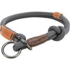 Trixie Be Nordic Collar - nyakörv fonott kötélből (sötét szürke/barna) S (35cm/Ø6mm) kutyafelszerelés