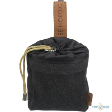 Trixie BE NORDIC Snack Bag - jutalomfalat tartó (fekete) Ø10x14cm TRX32292 kutyafelszerelés