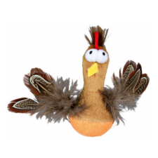 Trixie Bobo Chicken - játék (Bobo csirke) macskák részére (10cm) játék macskáknak