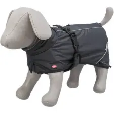 Trixie Calvi Dog Coat - kabát (fekete) kutyák részére (L) 55cm kutyaruha
