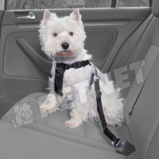 Trixie Car Safety Harness biztonsági öv hám Medium nyakörv, póráz, hám kutyáknak