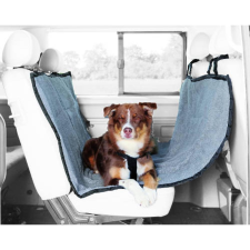 Trixie Car Seat Cover - autós üléstakaró (hátsó ülésre,fekete,szürke) 1,45x1,60m kutyafelszerelés