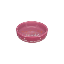 Trixie Ceramic Bowl - kerámia tál (vegyes színekben) macskák részére (0,3l /Ø15cm) macskatál