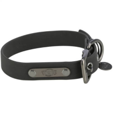 Trixie Citystyle Collar - nyakörv (fekete, PVC) kutyák részére (M-L:40-47cm/25mm) nyakörv, póráz, hám kutyáknak