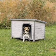 Trixie Classic Dog Kennel kutyaház szürke féltetős S-M 85x58x60cm szállítóbox, fekhely kutyáknak