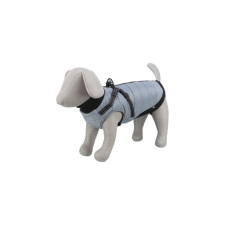 Trixie Coat Pontis with Harness - kabát hámmal (szürke, vízlepergető) kutyák részére (M) 45cm nyakörv, póráz, hám kutyáknak