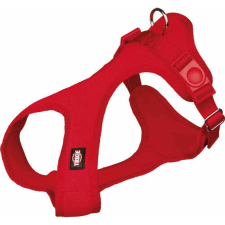 Trixie Comfort Soft hám - piros (XXS-XS) 25-35cm/15mm nyakörv, póráz, hám kutyáknak