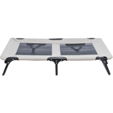 Trixie Dog Lounger | Fémvázas fekhely (bézs, szürke) kutyák részére - 120x19x70 cm szállítóbox, fekhely kutyáknak