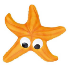 Trixie Dog Toy Starfish | Latex játék (tengeri csillag) kutyák részére - 23 cm játék kutyáknak