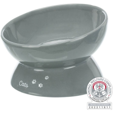 Trixie döntött kerámia tálka macskáknak a könnyebb hozzáférésért (0.35 l; Ø17cm) macskatál