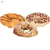  Trixie donuts - jutalomfalat (3 féle, kacsa,tőkehal,csirke) kutyák részére (ömlesztett) Ø10cm/100g
