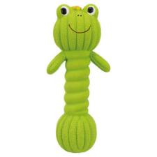 Trixie Dumbell Frog - játék poliészterből (béka) kutyák részére (18cm) játék kutyáknak