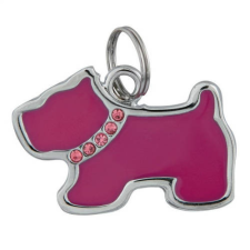 Trixie Fancy I.D. Tag - medál (kutya motívum, több féle színben) 3,5x2,5cm kutyafelszerelés