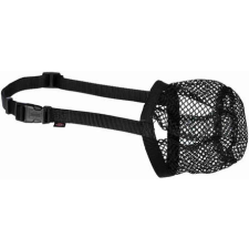 Trixie fekete hálós szájkosár kutyáknak (S-M; 18 - 40 cm) szájkosár