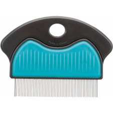 Trixie Flea and Dust Comb - Bolha és tetű fésű, műanyag, gumírozott résszel (7cm) kutyafésű