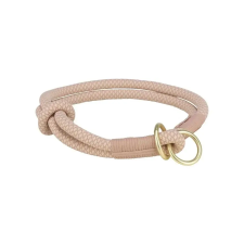Trixie Fojtó Soft Rope L-XL 55cm/10mm pink/világos pink nyakörv, póráz, hám kutyáknak