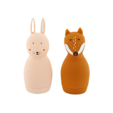 Trixie fürdőjáték Squeezy Animals - Nyúl néni & Róka úr fürdőszobai játék