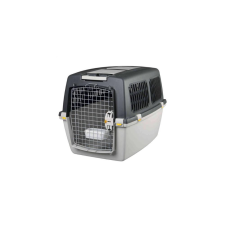 Trixie Gulliver Transport Box - szállítóbox (szürke) IATA (64x64x92cm) max:38kg-ig szállítóbox, fekhely kutyáknak