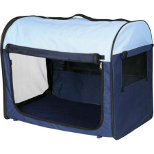 Trixie hálós utazó táska és sátor kutyának - M - 55 x 65 x 80 cm - Kék/Világoskék szállítóbox, fekhely kutyáknak