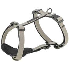 Trixie Hám CityStyle, Pamut, XS–S: 30–44 cm/10 mm, Világos szürke nyakörv, póráz, hám kutyáknak