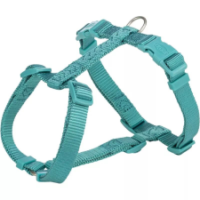 Trixie Hám-H Premium S-M: 42-60cm/15 mm, Kék nyakörv, póráz, hám kutyáknak