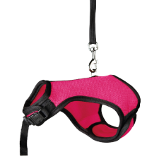  Trixie Hám+Póráz nyúlnak 26-32 cm 1,20 m Pink rágcsáló felszerelés
