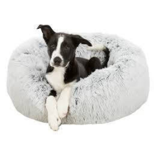 Trixie Harvey Bed - kerek, peremes fekhely (fehér/fekete) kutyák részére (Ø50cm) szállítóbox, fekhely kutyáknak