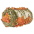 Trixie Hay Bale Pumpkin and Carrot - kiegészítő eleség (szénabála, tökkel és répával) rágcsálók részére (ø10×18cm) 200g