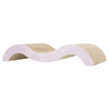 Trixie Hullámos Kaparó Kartonból 38*7*18CM Lila/Menta 48012 macskabútor