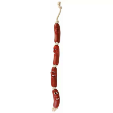 Trixie Játék Gumi 4 Kolbász Kötélen 75cm játék kutyáknak