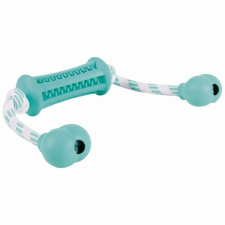  Trixie Játék Gumi Denta Fun Rúd Kötéllel 9cm/37cm játék kutyáknak