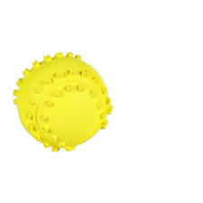 Trixie Játék Gumi Labda Tüskés Sipoló 6cm játék kutyáknak